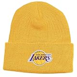 Los Angeles Lakers Youth Gold Clutch Performer Cuffed Knit Hat