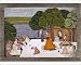 Photographic Print of A prince and attendants visiting a noble yogini at an Ashram, India. from V and A Images