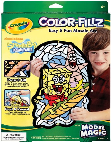 Crayola Model Magic Color Fillz Kit-Sponge Bob - 673905