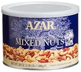 Review Azar Nut Company  / Azar Nut Company Mixed Nuts, Extra Fancy, No Peanuts, 2.38-Pound Can