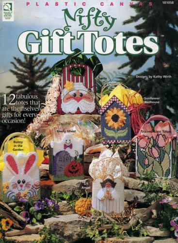 Plastic Canvas Nifty Gift Totes (# 181058)