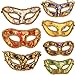 Halloween Half Face Masquerade Ball Venetian Masks Costumes 10pcs Set