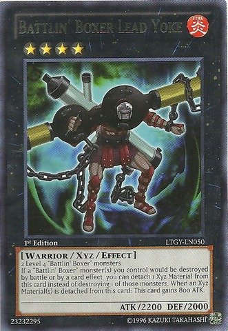 Yu-Gi-Oh! - Battlin' Boxer Lead Yoke (LTGY-EN050) - Lord of the Tachyon Galaxy - 1st Edition - Rare On Sale