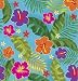 Search : Caribbean Tropics Plastic Tablecover 54 x 108 1pc