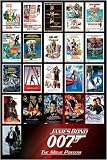 James Bond - Movie Poster Checklist (Size: 24'' x 36'')