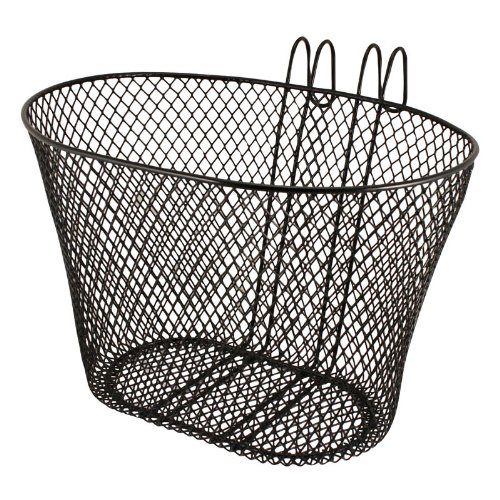 Eleven81 Lift-Off Wire Mesh Basket Black, 14.5 X 10.25 X 9.625