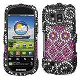 Samsung Continuum (Galaxy S) Crystal Bling Protector Case - Owl Design