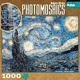 Photomosaic The Starry Night 1000 Pieces Jigsaw Puzzle