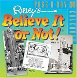 Ripley's Believe It Or Not! Page-A-Day Calendar 2009