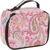 Bumble Etc. Hannah Medium Snack Bag Pink Paisley