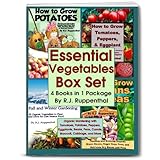 Essential Vegetables Box Set (4 Books in 1 Package): Organic Gardening with Tomatoes, Potatoes, Peppers, Eggplants, Broccoli, Cabbage, and More
