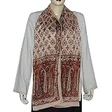 Crepe Silk Scarf Women 50 X 172 Cms