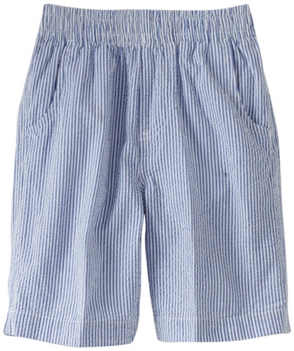 Wes and Willy Boys 8-20 Elastic Waist Seersucker Short