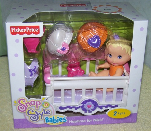 Amazon.com: Fisher-Price Snap 'n Style Baby - Nikki: Toys & Games