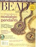 【BOOK】BEAD&BUTTON（ビーズ＆ボタン）2007年10月号