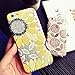 Blingy's iPhone 6 Plus/6S Plus Case (5.5 inch), Beautiful Flower Pattern Series Soft Rubber Clear TPU Case for iPhone 6 Plus/6S Plus (Painted Sunflower)