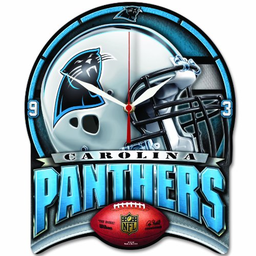 Carolina Panthers High Definition Clock
