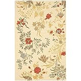 UPC 683726324430 product image for Safavieh Blossom Collection BLM916A Handmade Beige and Multi Hand Spun Wool Area | upcitemdb.com