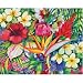 Tropical Flowers Flexible Cutting Board or Mat Floral MADE IN THE USA By Magic Slice