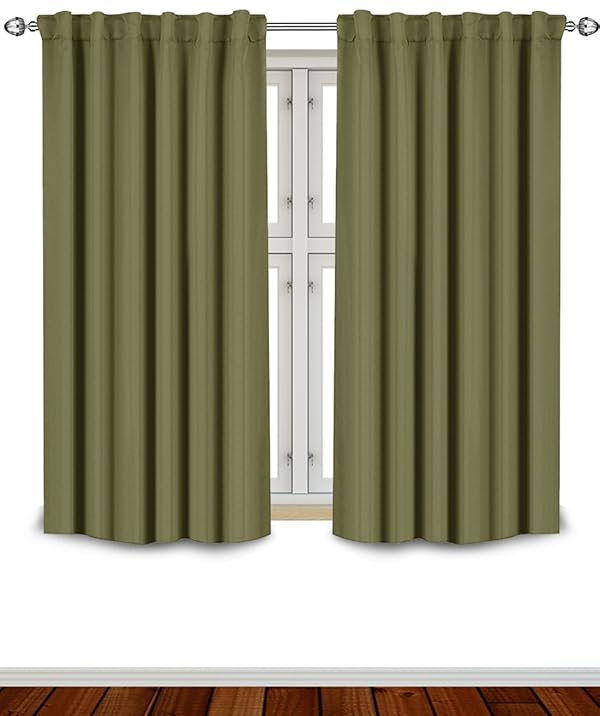 Utopia Bedding Blackout Room Darkening And Thermal Insulating