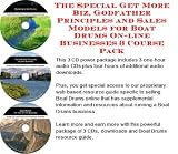 The Special Get More Biz, Godfather Principles and Sales Models for Boat Drums On-line Businesses 3 Course Pack