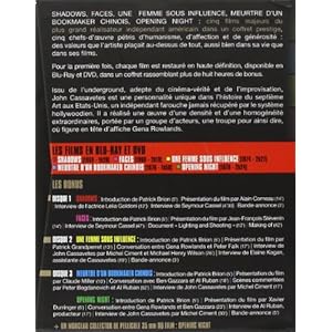 Hommage John Cassavetes - Coffret Prestige [Coffret prestige - Blu-ray + DVD]