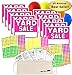 Yard Sale Sign Kit with Pricing Stickers and Change Apron (A502Y)