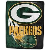 Packers Northwest NFL Royal Plush Raschel Blanket