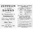 Photographic Print of Zeppelin and accident insurance advertisement, 1910 from Heritage-Images'