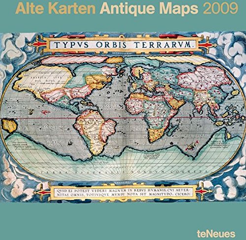 2009 Antique Maps Poster Calendar