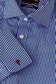 Luxury Sartorial Pure Cotton Slim Fit Striped Shirt