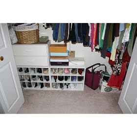 ClosetMaid 15-Cube Laminate Shoe Organizer