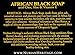 Nubian Heritage African Black Soap With Shea Butter Oats & Aloe Deep Cleansing 5 Oz