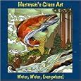 Water, Water, Everywhere! by Hartman's Glass Art; Paned Expressions Studios