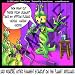 Londons Times Funny Aliens Cartoons - Alien Standup Comedy - Coffee Gift Baskets - Coffee Gift Basket Image