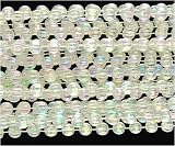 Pack Of 3 Clear Iridescent Faceted Bead Christmas Garlands