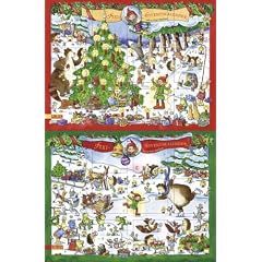 Pixi-Adventskalender: mit 24 Pixi-B�chern, Querformat mit Gold- und Silberglitzer