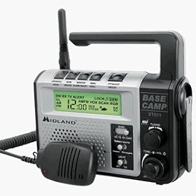 Midland XT511 Dynamo 22 Channel GMRS Emergency Crank Radio