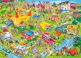 Ravensburger Puzzle - Mirror Image Campsite Chaos (1000 pieces)