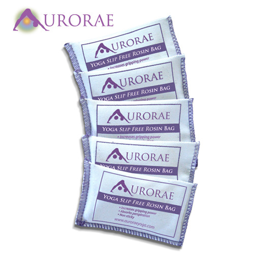 Aurorae Yoga Slip Free Rosin Bag. Stop Slipping on your