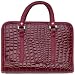 Red Faux Alligator Bible Cover