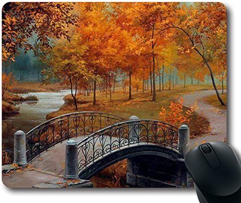 Artistic Fall 01 Mouse Pad Standard Size 9 inch(220mm) X 7 inch(180mm)