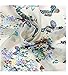 UNKE Women Lady Chiffon Butterfly Print Neck Shawl Scarf Scarves Wrap Stole