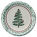 Furio Contemporary Casuals, 4 Holiday Christmas Tree Salad Plates