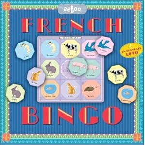 eeBoo French Bingo Game