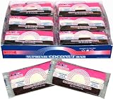 Supreme Coconut Bars (24 individually wrapped 2.5oz coconut bars per box)