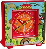 Baby Watch (ベビーウォッチ) 置き時計 角型クロック 恐竜 CAC001 dino キッズ目覚まし [正規輸入品]
