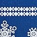 Amazon Brand – Pinzon Lightweight Cotton Flannel Duvet Set - Full/Queen, Snowflake Cadet Blue