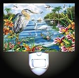 Hawaii Heron Decorative Night Light