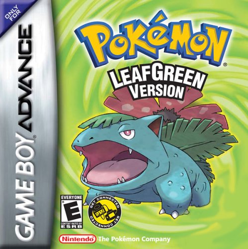 Childrens Toyshop  Video Games : Pokémon LeafGreen - Includes Free GBA Wireless Adapter (GBA)